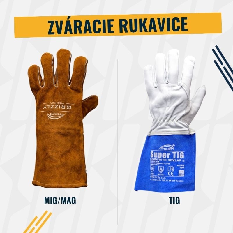 Porovnanie zváračských rukavíc MOST Super TIG a MOST Uran