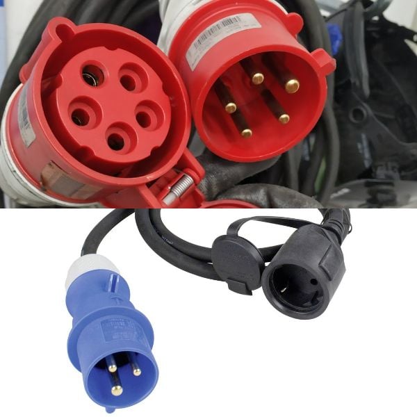 zásuvka 230V a 400V priemyselná zásuvka pre zváračku