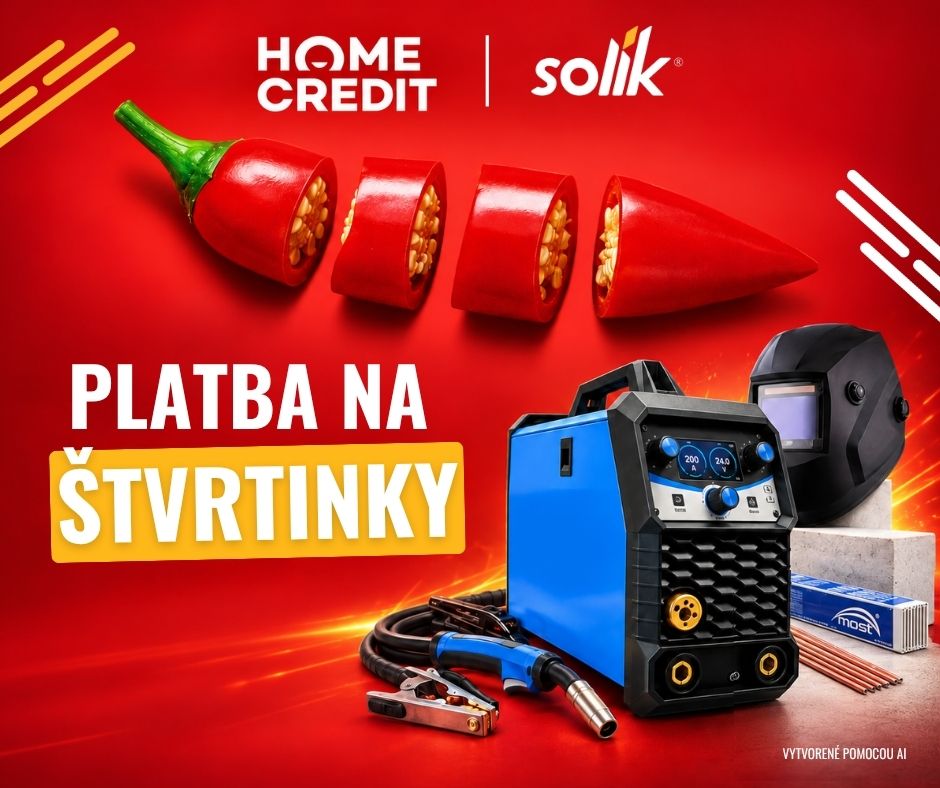 Solík Home credi platba na 4 časti