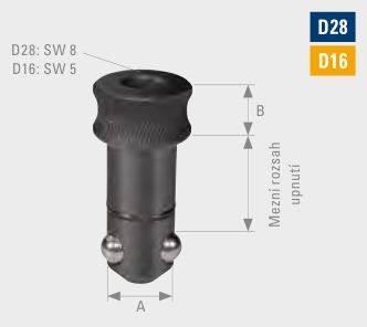 Čep EcoLINE krátký Demmeler E16-06001-000