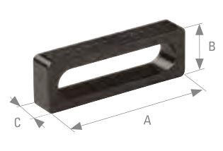 Posuvný doraz oceľ Demont 760M, Black edition, Demmeler