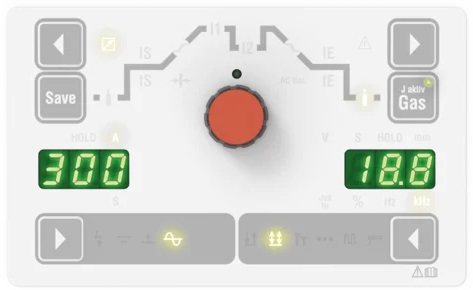 Ovládací panel ControlPro zváračiek série T Lorch