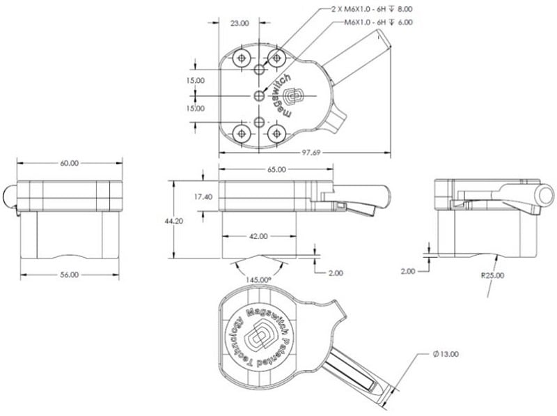 Magnetický držiak MagMount 235 Magswitch, 8100451