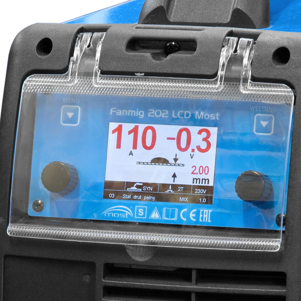 Ovládací panel Fanmig 202 LCD