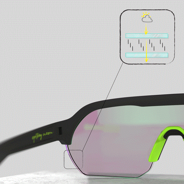 Slnečné okuliare optray optrel s LCD