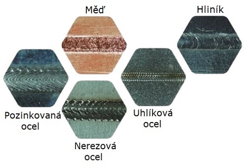Laserové svařování THEO - svary