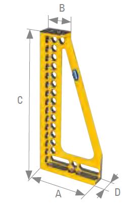 Uholník D16 PROFIPlusLINE 600 Demmeler