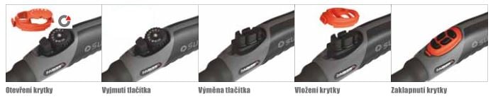 Výměna tlačítka pro hořáky TIG Parker