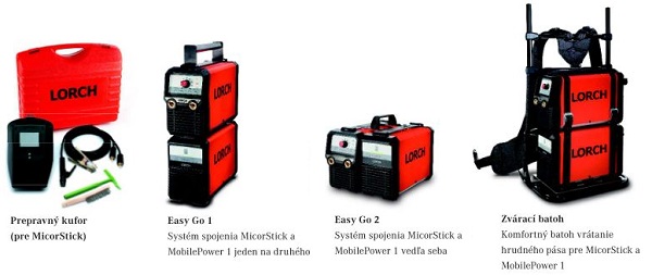 Preprava zváračky Lorch MicorStick 160 Accu-ready